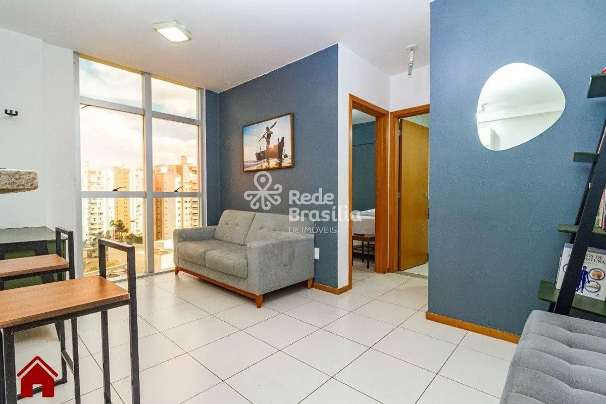 Rua Manacá - Apartamento Nascente - 1 quarto - mobiliado - Águas ClarasExcelente...