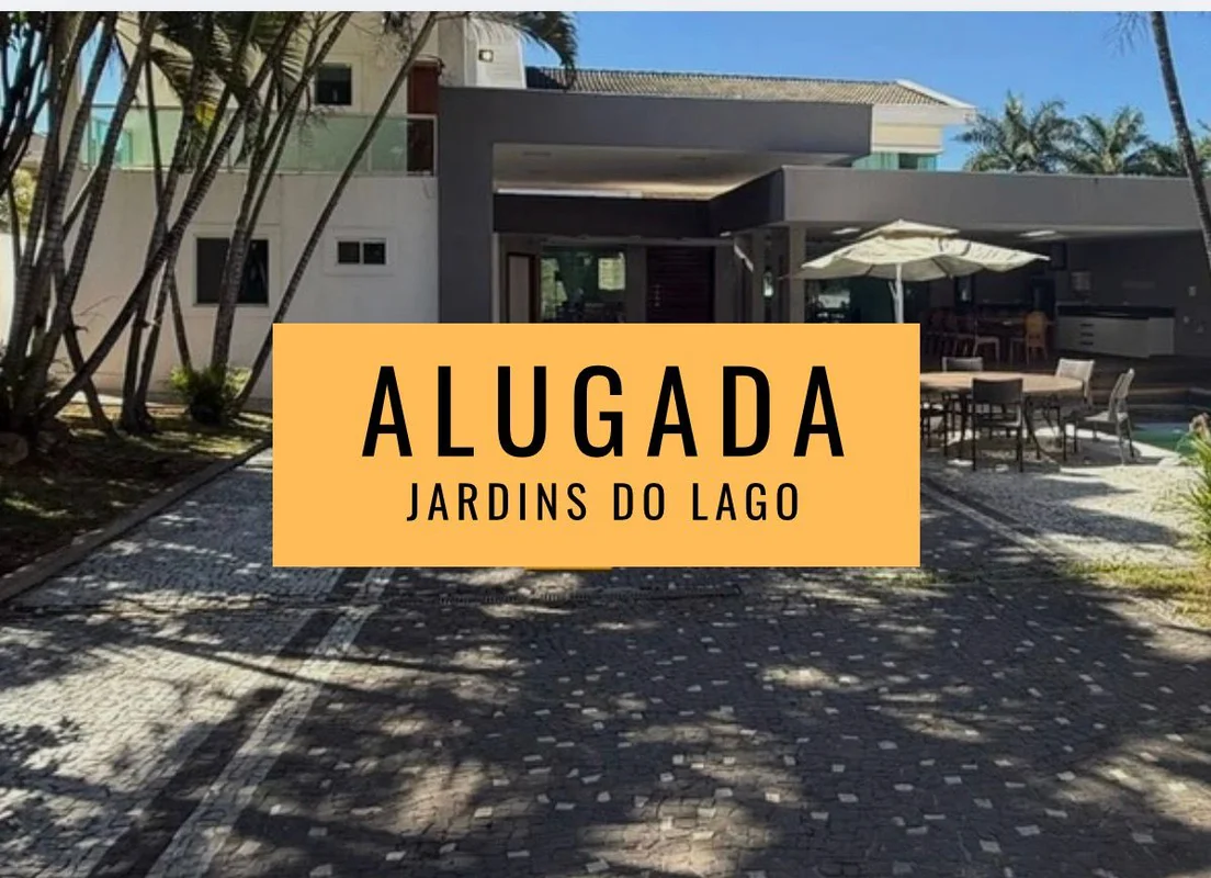 CASA DE ALTO PADRÃO PARA LOCAÇÃO, MOBILIADA, EM UM DOS MELHORES CONDOMÍNIOS DO J...