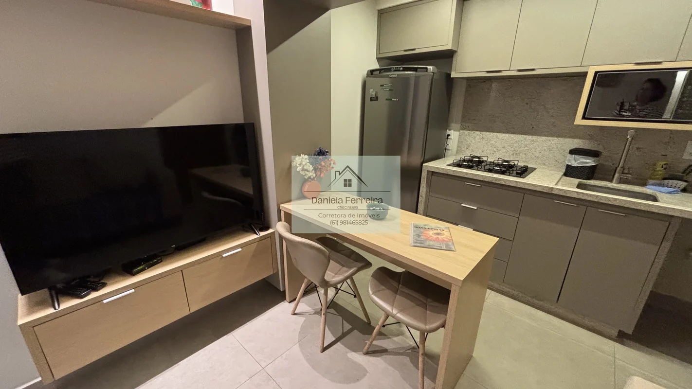 Studio Mobiliado na Asa Norte: Vista Livre e Pronto para Rentabilizar!Oportunida...