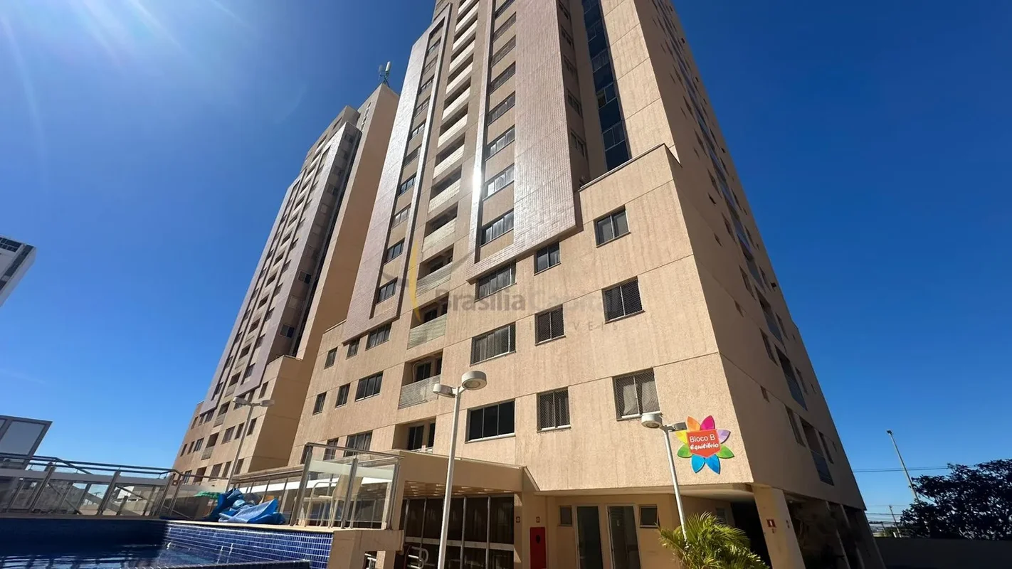 Apartamento no Edifício Viver melhor - Samambaia Sul* Sala integrada a cozinha a...