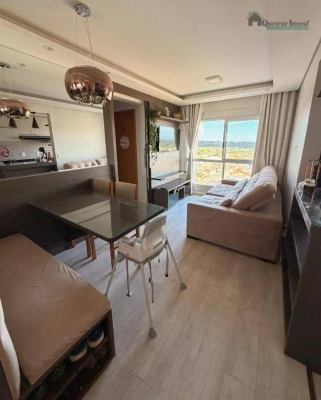 Residencial Paraty | 02 Quartos com Suíte | Andar Alto | NascenteDescrição do im...