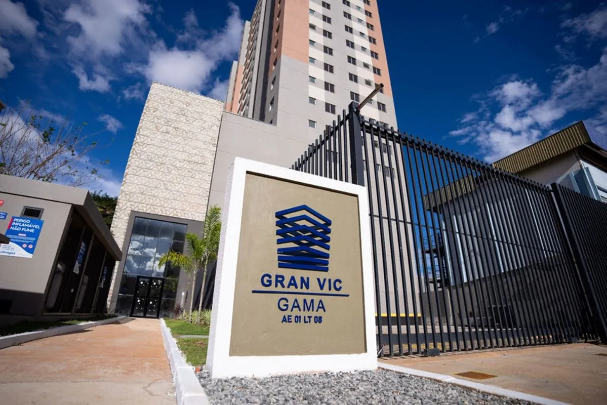 Ágio de apartamento à venda no Gran Vic, no bairro Setor Central (Gama). 2 quart...