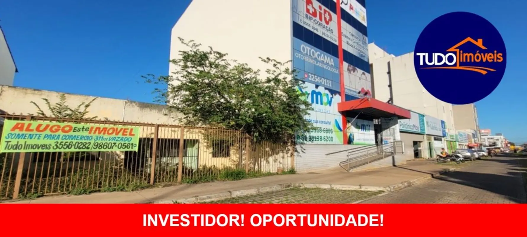 TUDO IMOVEIS - CRECI 23.925-DFVENDE-SE IMÓVEL COMERCIAL NA MELHOR LOCALIZAÇÃO DO...