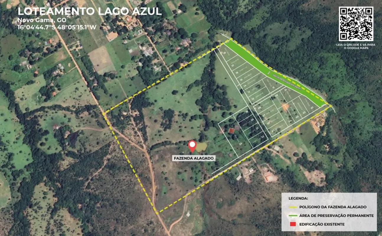 Não perca a chance de ter sua Mini Chácara a apenas 5 km do Gama-DF. Viva em mei...