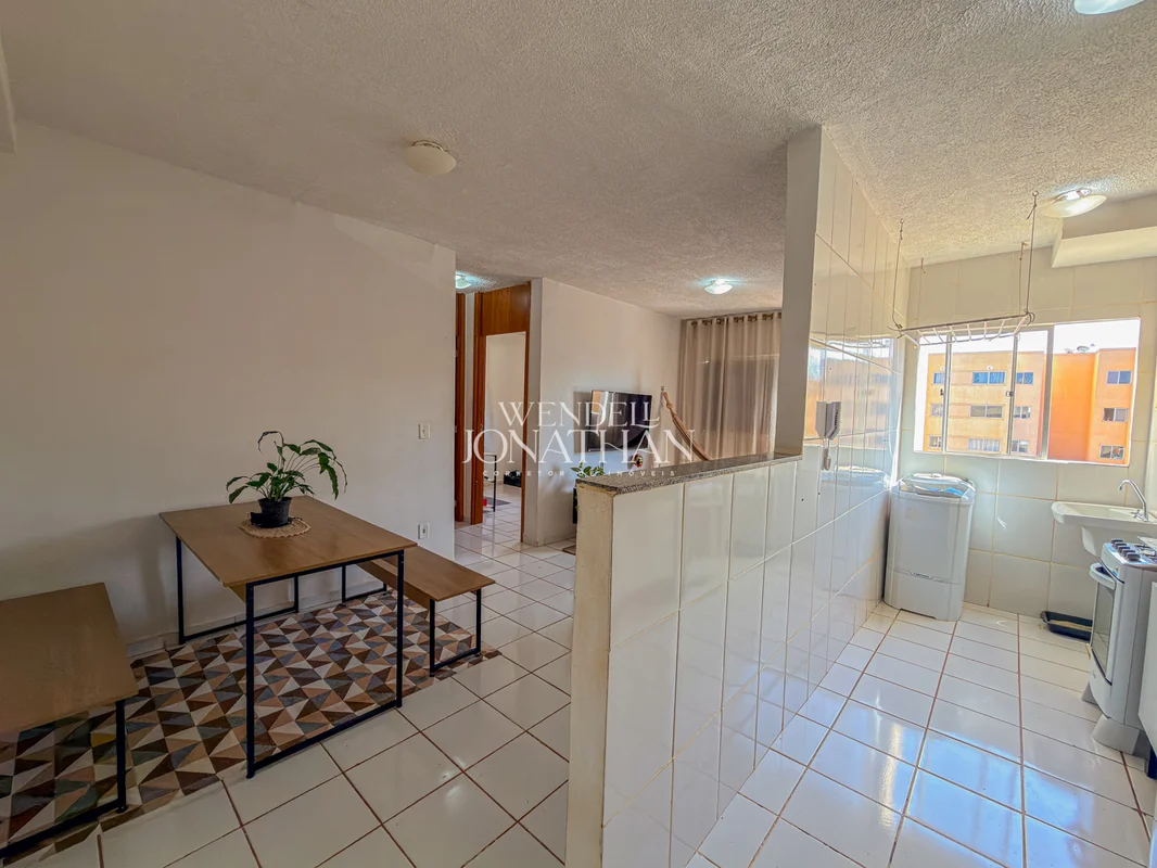 APARTAMENTO DE 02 QUARTOS NO RESIDENCIAL PARQUE RIACHO 39 – RIACHO FUNDO 2DETALH...