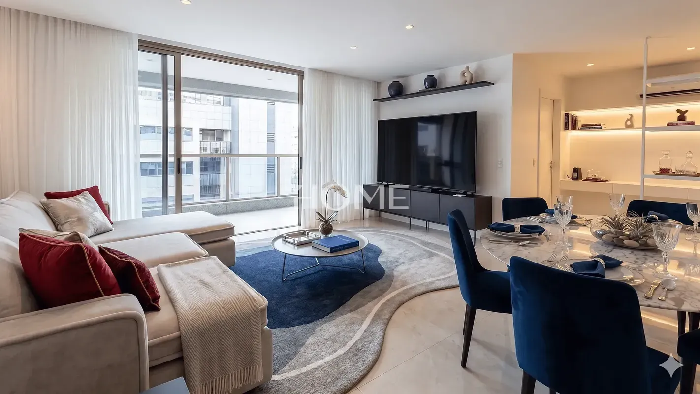 HOME VENDE COM EXCLUSIVIDADE:APARTAMENTO CONTEMPORÂNEO, FINAMENTE REFORMADO E MO...