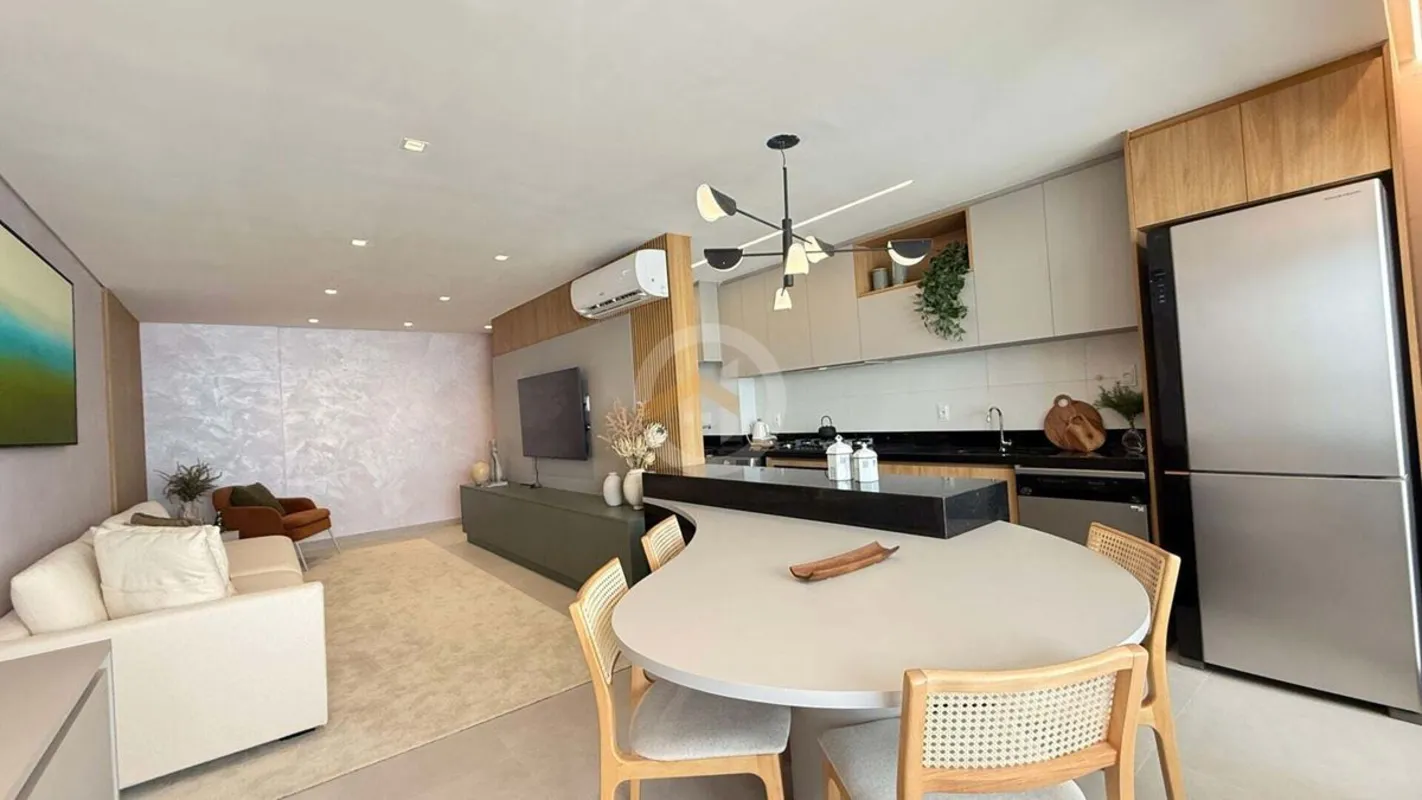Apartamento de 119 m² com 3 suítes no Setor Marista | Churrasqueira a carvão na ...