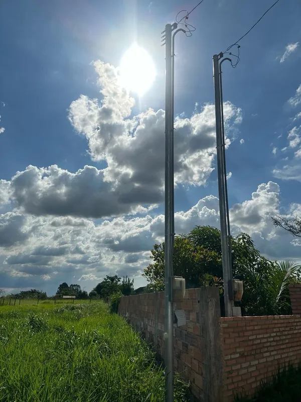 Lote no Condomínio de Chácaras Fabrino em Santa Barbara - GO, 700m² e uma distân...