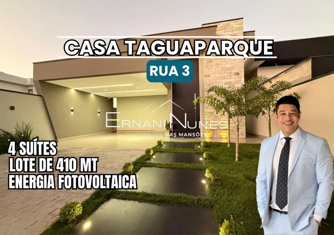 ERNANI NUNES O CORRETOR DAS MANSOES APRESENTA Taguaparque Rua 3 | Condomínio Fec...