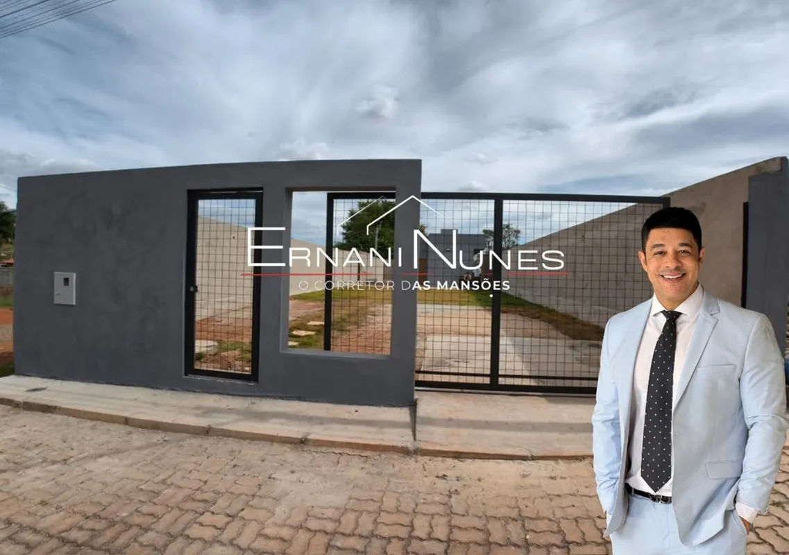 ERNANI NUNES O CORRETOR DAS MANSÕES APRESENTACasa composta por 2 qtos Sala cozin...
