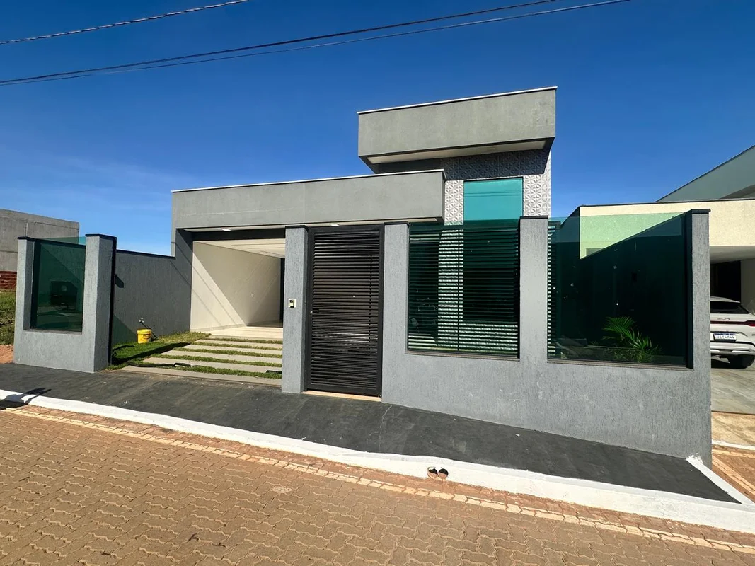 VENDE - linda casa! Alameda dos Ipês* arquitetura moderna;* 3 quartos, sendo 1 s...