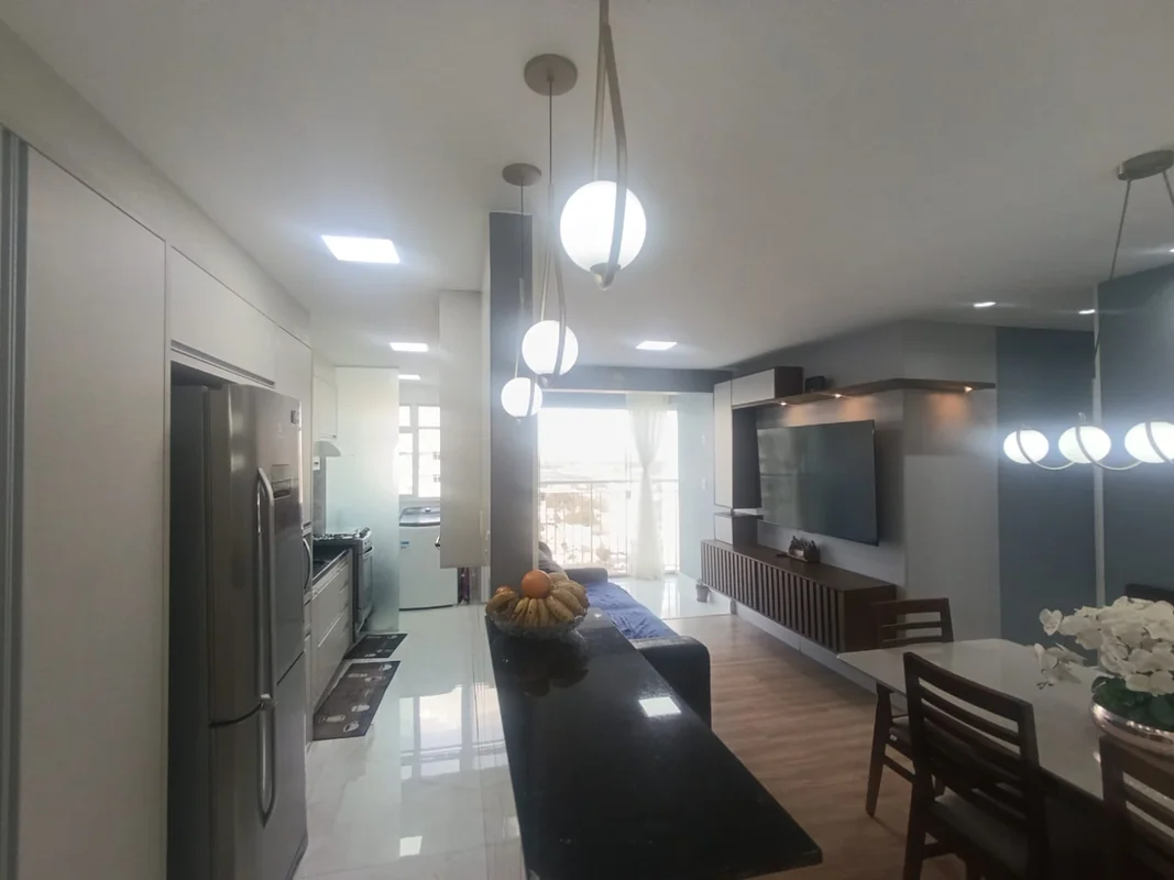 Exclusivo apartamento 2 qtos suíte Frente livre andar alto Melhor vista do Flex ...