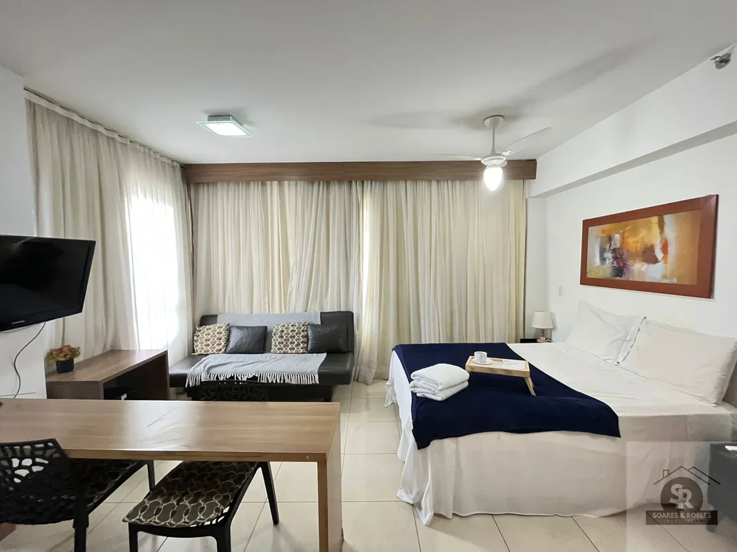 Flat Saint Moritz, 24m², mobiliado, Ideal para locação tradicional ou Airbnb – R...