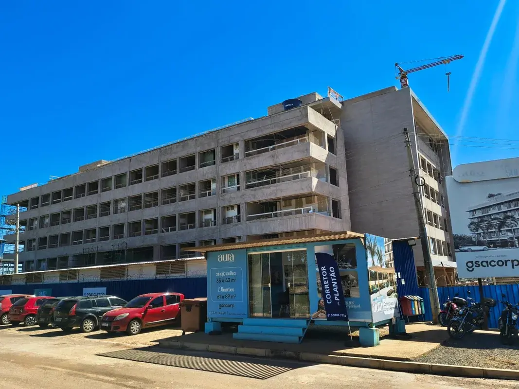 Residencial AuraApartamentos e Lojas.- 2 quartos sendo 2 suítes- 1 quartos, cobe...