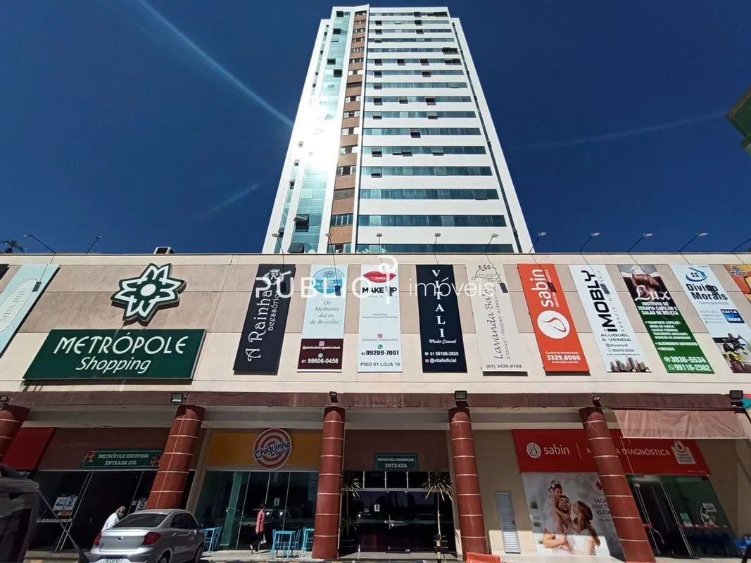 PÚBLIO IMÓVEIS ALUGA APARTAMENTO DE 01 QUARTO EM ED METROPOLES, COMPOSTO DE:- SA...