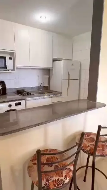 Kitnet Mobiliada | Cond Júlia Apart Residence | 35m² | 1 Quarto | 1 Vaga | Últim...