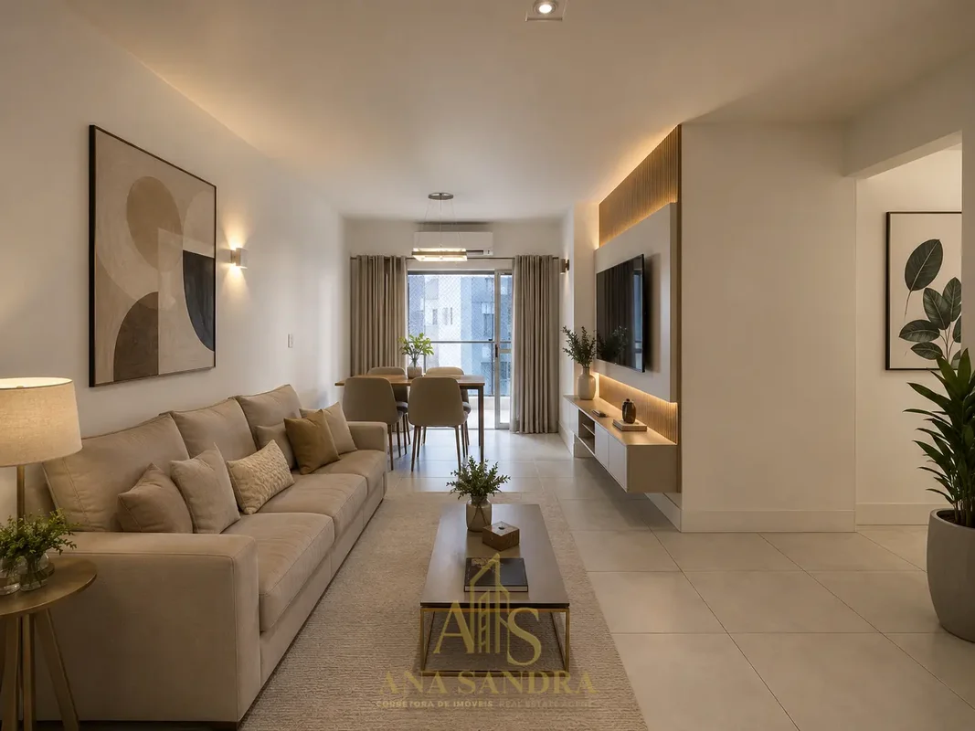 VENDO COM EXCLUSIVIDADEApartamento De canto | 106,21 m² | Andar Alto | Vista par...