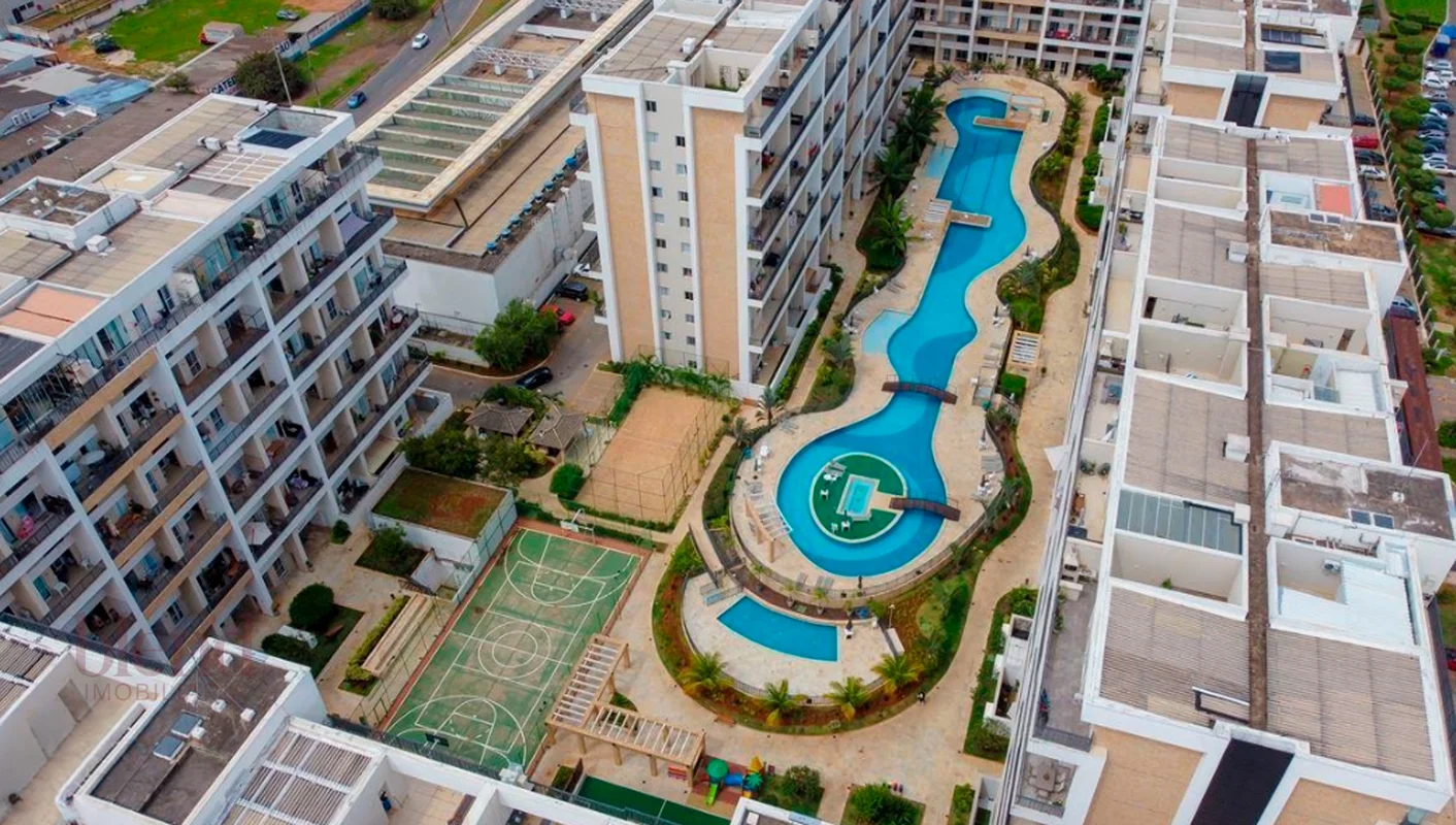 Apartamento de 1 Suíte com Closet, 68m² e 2 Vagas | Tagua Life | CSG 3 – Taguati...