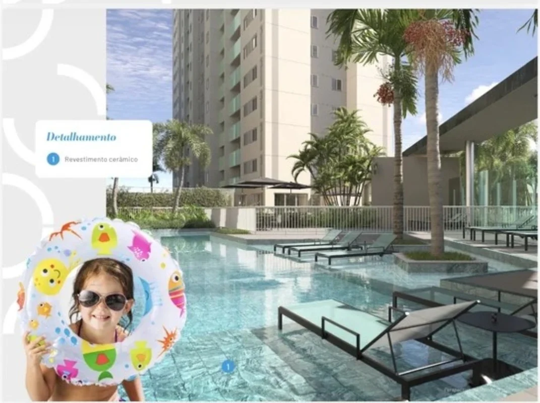  AGIO 105 MIL AGIO APARTAMENTO UP RESORT RESIDENCIAL SAMAMBAIA SUL- 03 QUARTOS -...
