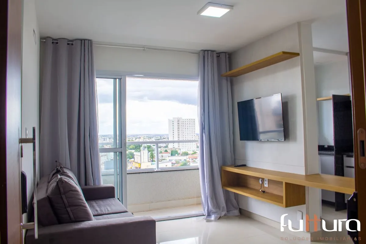 Flat mobiliado no Terra One Jardim América Próximo ao Vaca BravaFlat completo e ...