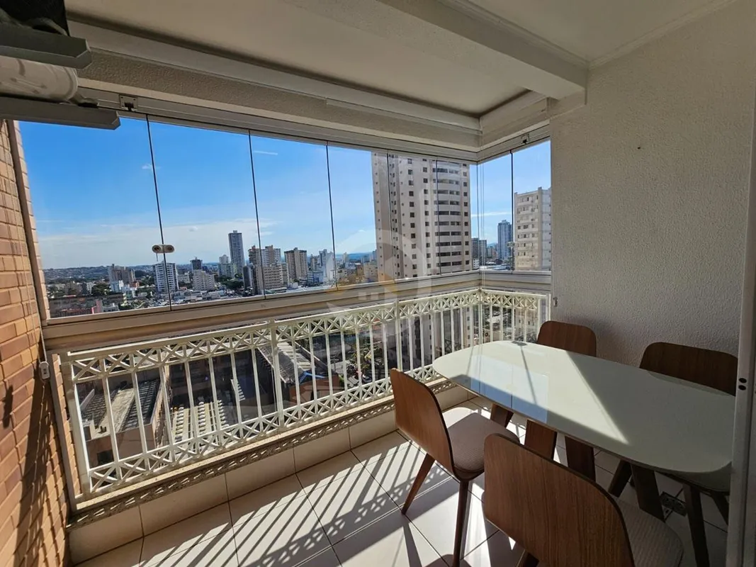Apartamento 2 Quartos Mobiliado no Setor OesteSala para 2 Ambientes com Sofá, Co...