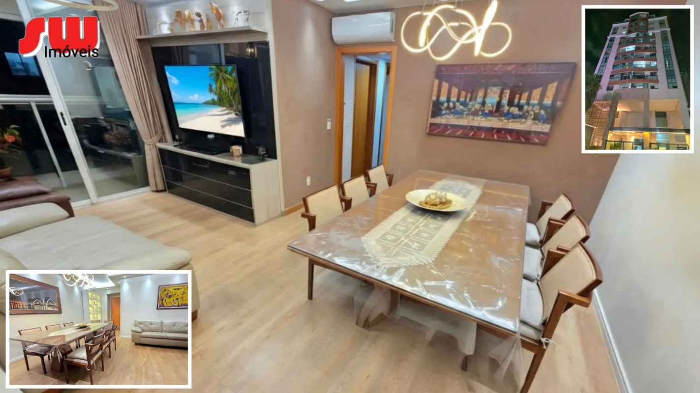 Residencial Mont Bello Sala ampla para 2 ambientesProjeto de iluminaçãoPiso viní...