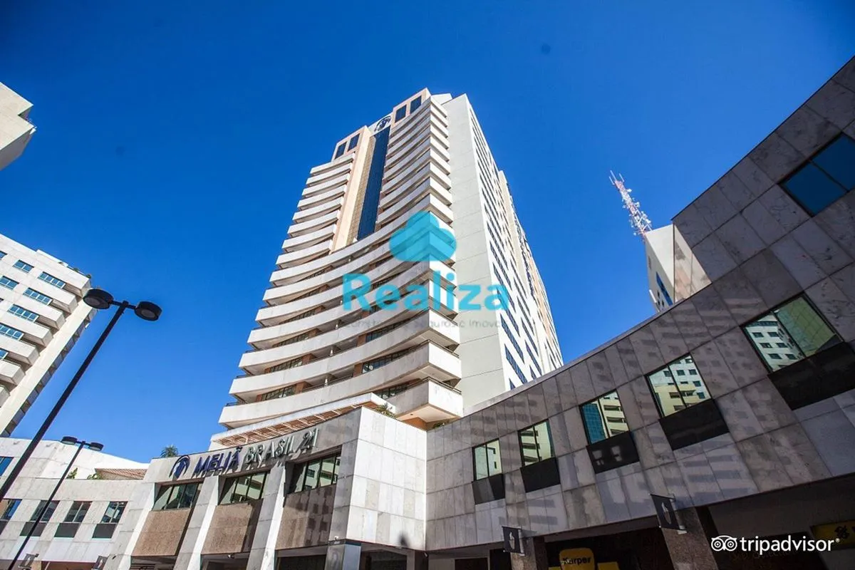 A REALIZA CORRETORA DE SEGUROS E IMÓVEIS VENDE FLAT MOBILIADO, ANDAR ALTO, VISTA...