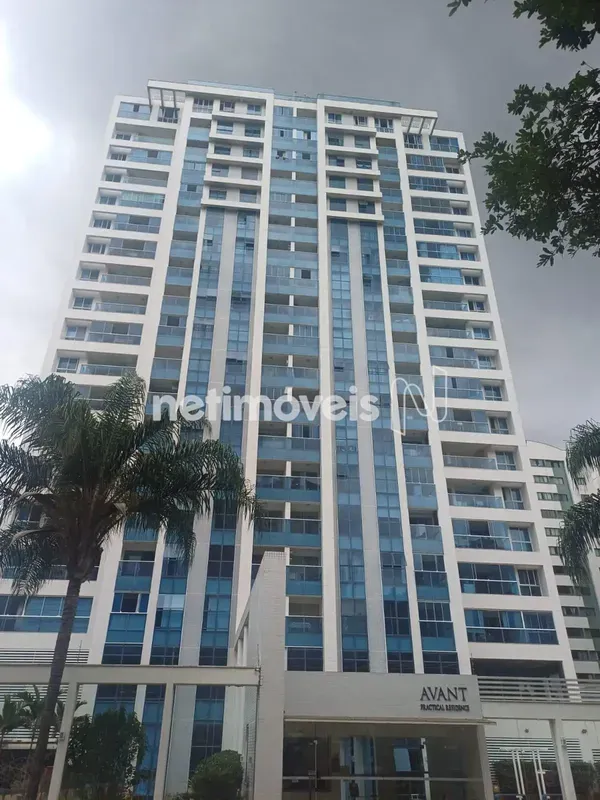 Excelente apartamento de 01 quartos, cozinha americana, sacada, com vista para a...