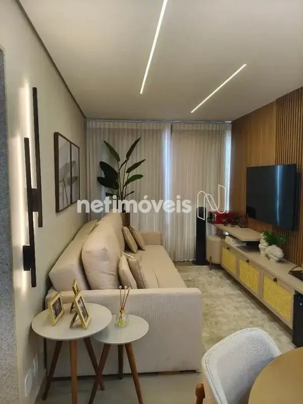 Apartamento 2 Quartos | 60m² | Porteira Fechada Apartamento moderno, totalmente ...