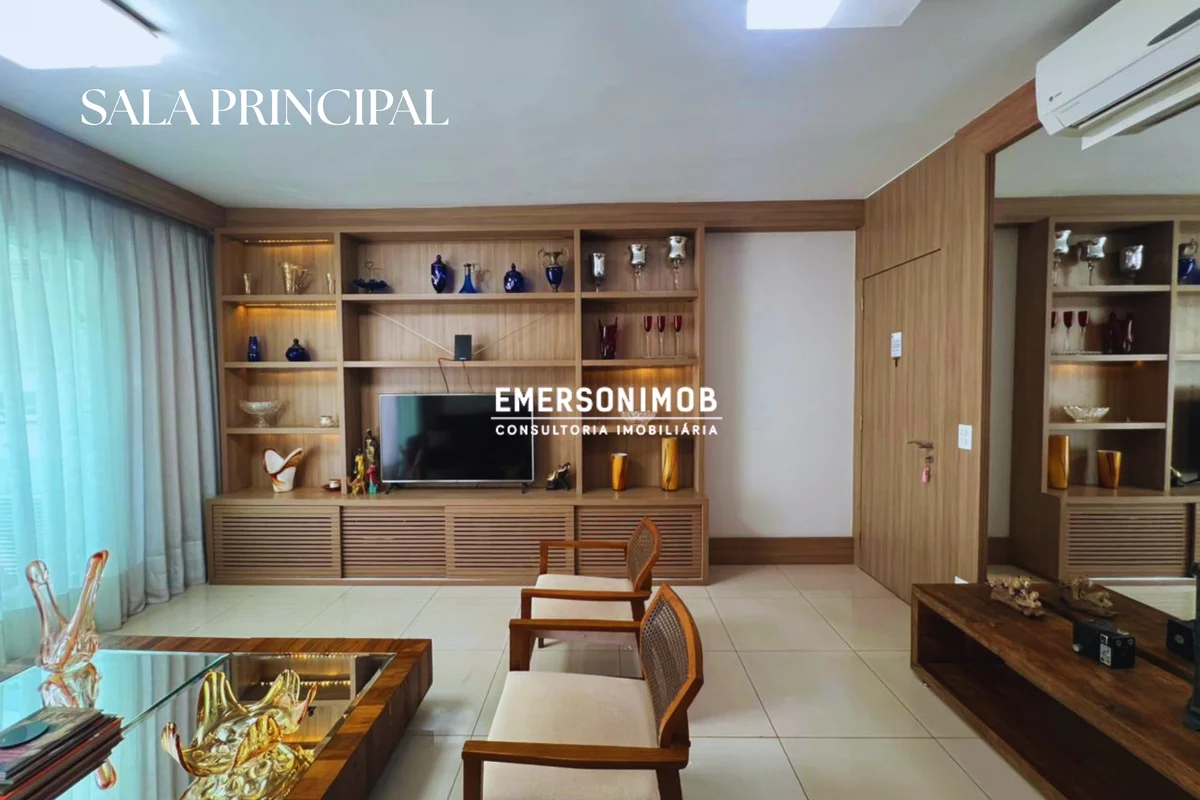 SUPER QUADRA ATLÂNTICA - Apartamento com 152m² de área útil - 04 Quartos sendo 0...