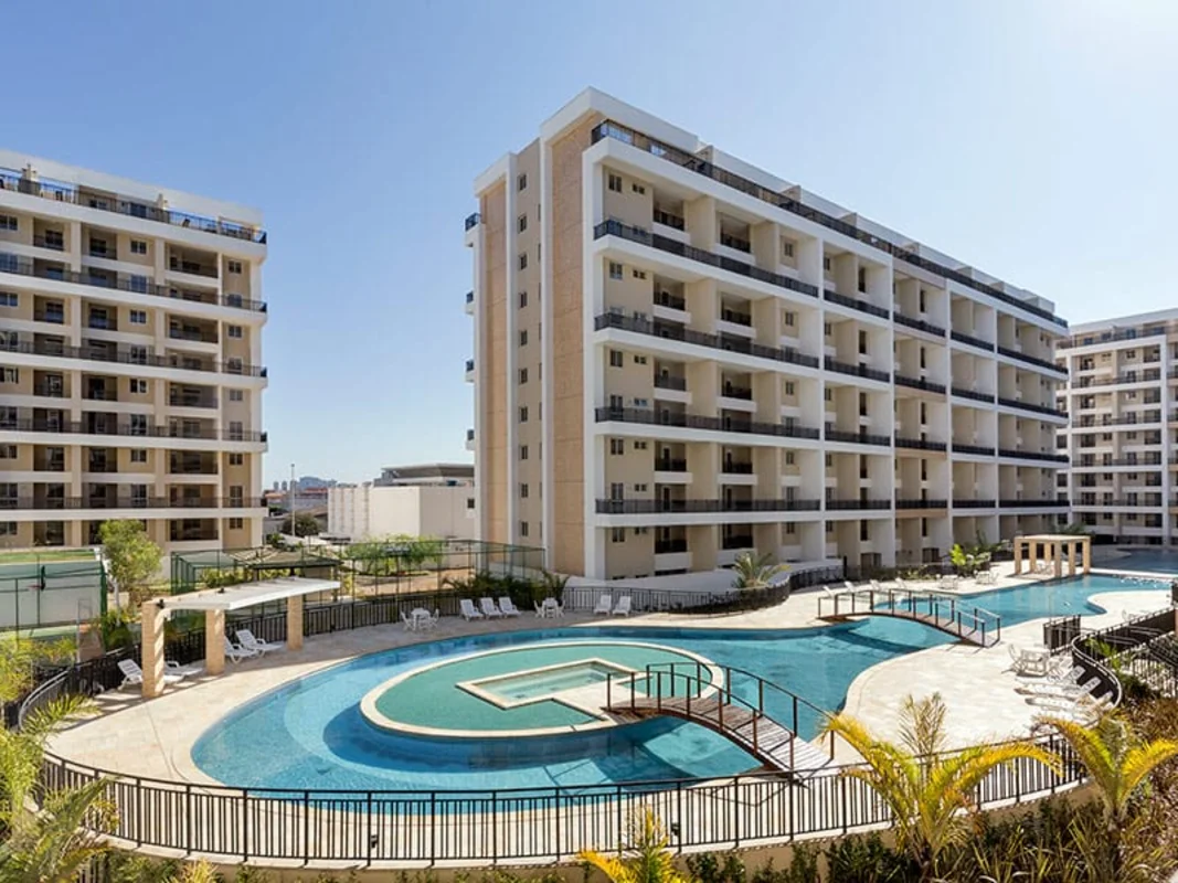 Apt 46m - Planejado - Vista piscina - Nascente - Mobiliado - CortinaAgende sua v...