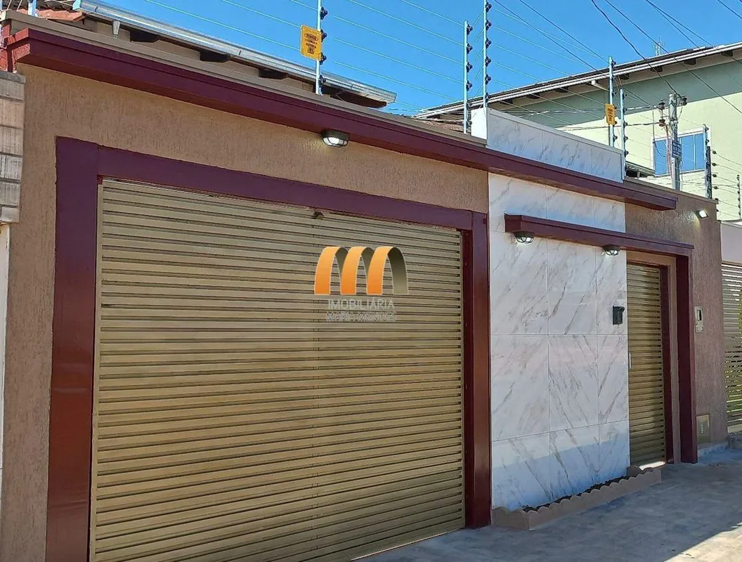 3 quartos, sendo uma suíte, sala, cozinha, banheiro social, lavabo, área de serv...