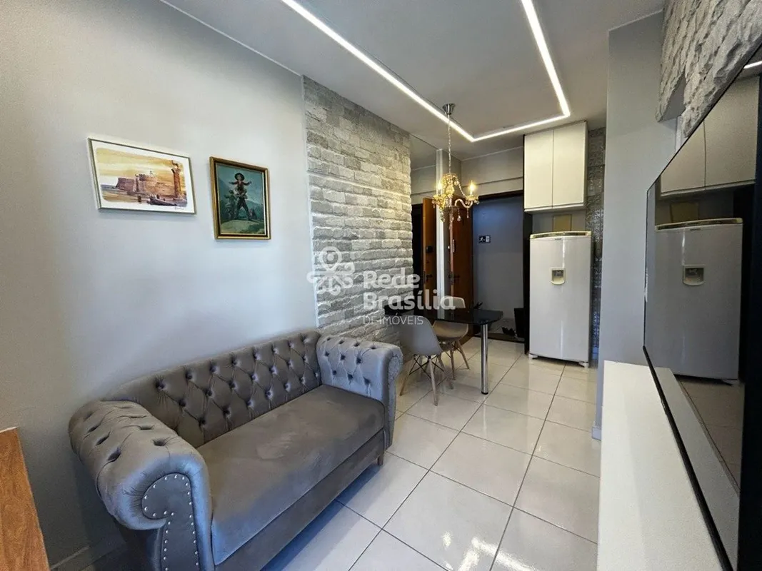 TH35474 - Shin Ca 09 Lago Norte - Res. Porto do Lago, Apartamento 01 quarto Mobi...