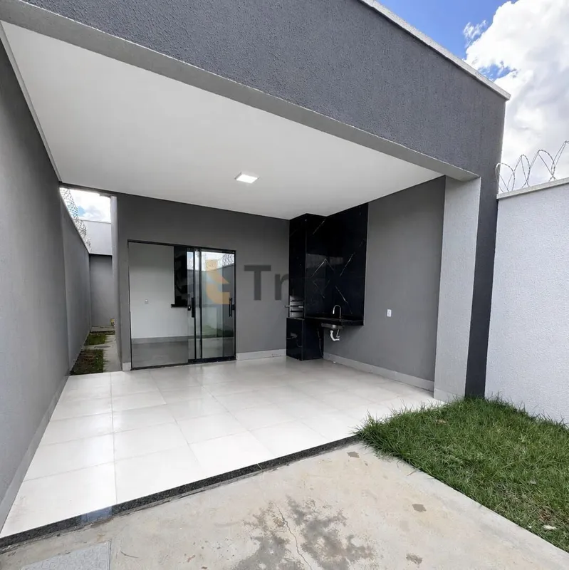 Casa térrea à venda no Residencial Recanto das Garças, em Goiânia, com 100 m² de...