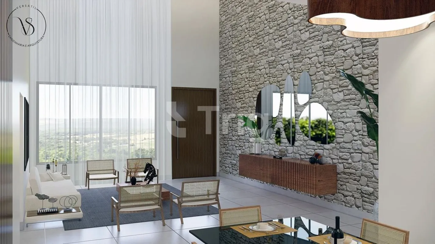 Casa de alto padrão à venda no Condomínio Terra Santa Canaã, com terreno de 1.58...