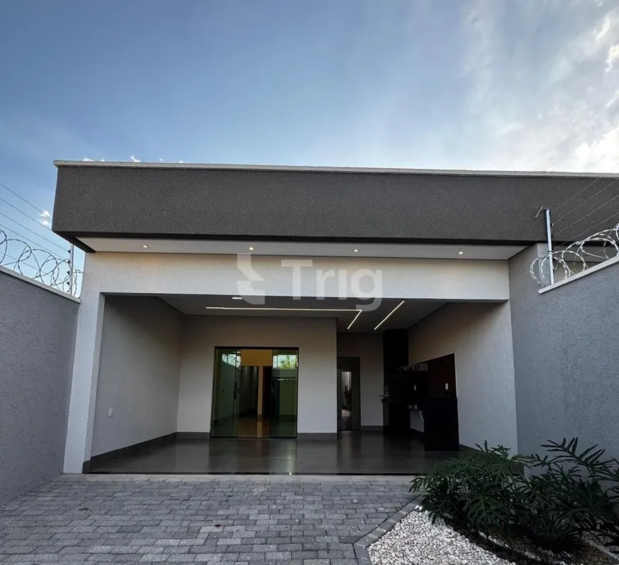 Casa moderna com excelente padrão de acabamento, projeto inteligente e localizaç...