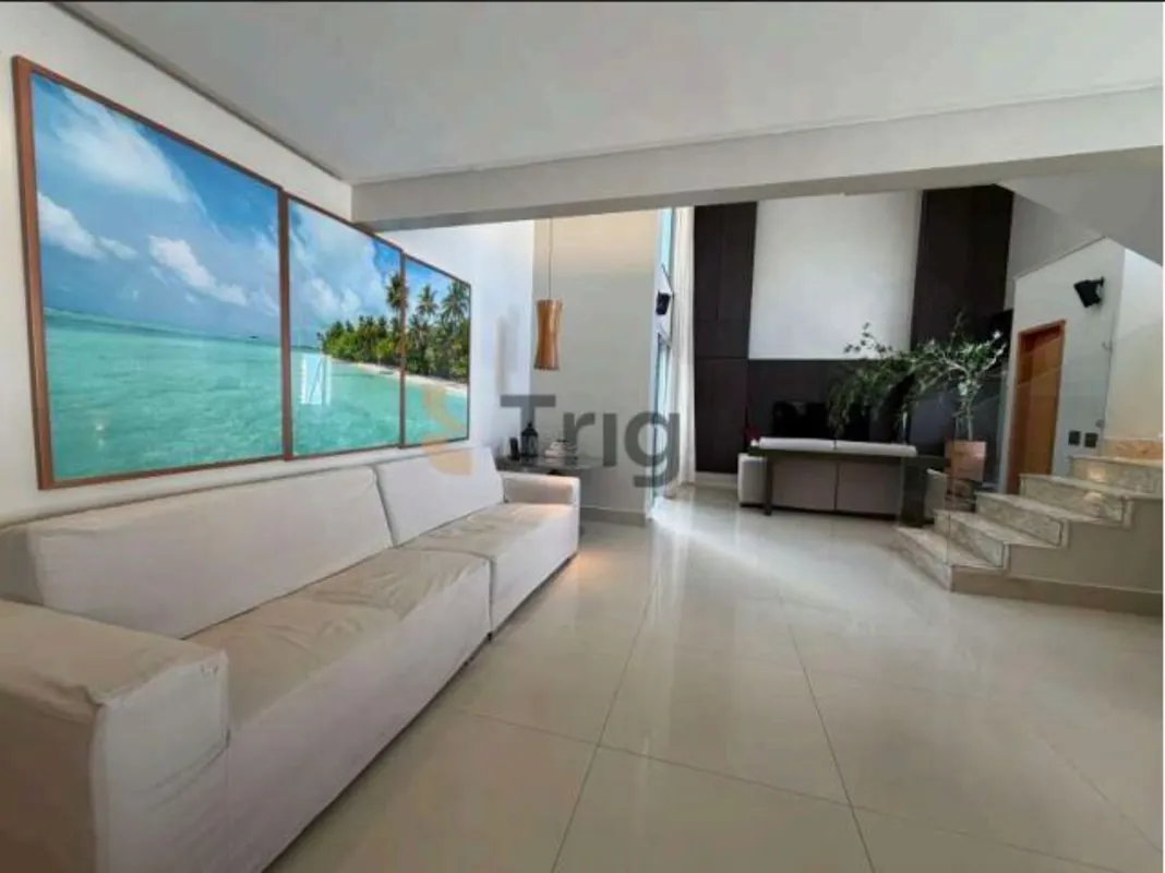 Apartamento duplex de luxo mobiliado, com ambientes amplos, integrados e acabame...