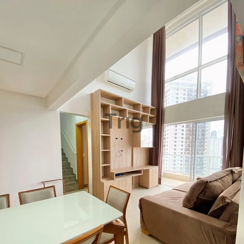 Duplex mobiliado de 78 m² com vista livre e definitiva, ambientes modernos e exc...