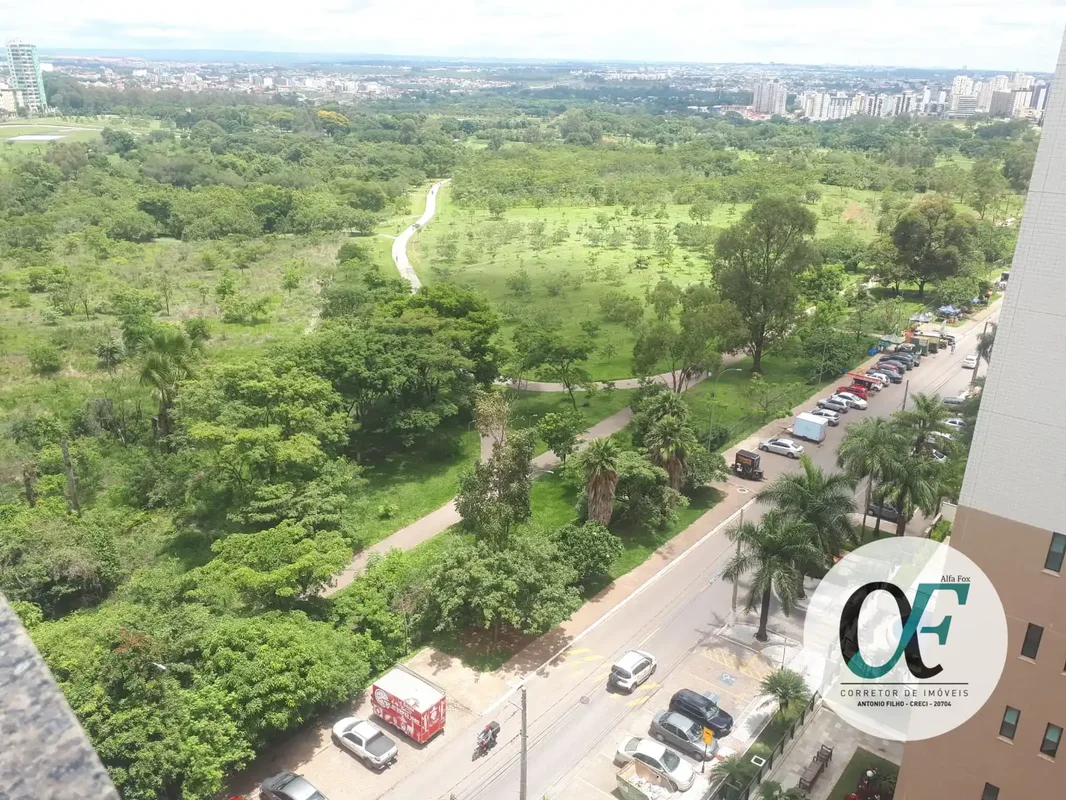 ALFA FOX IMÓVEIS ALUGA:Excelente apartamento, andar alto e com vista para o parq...