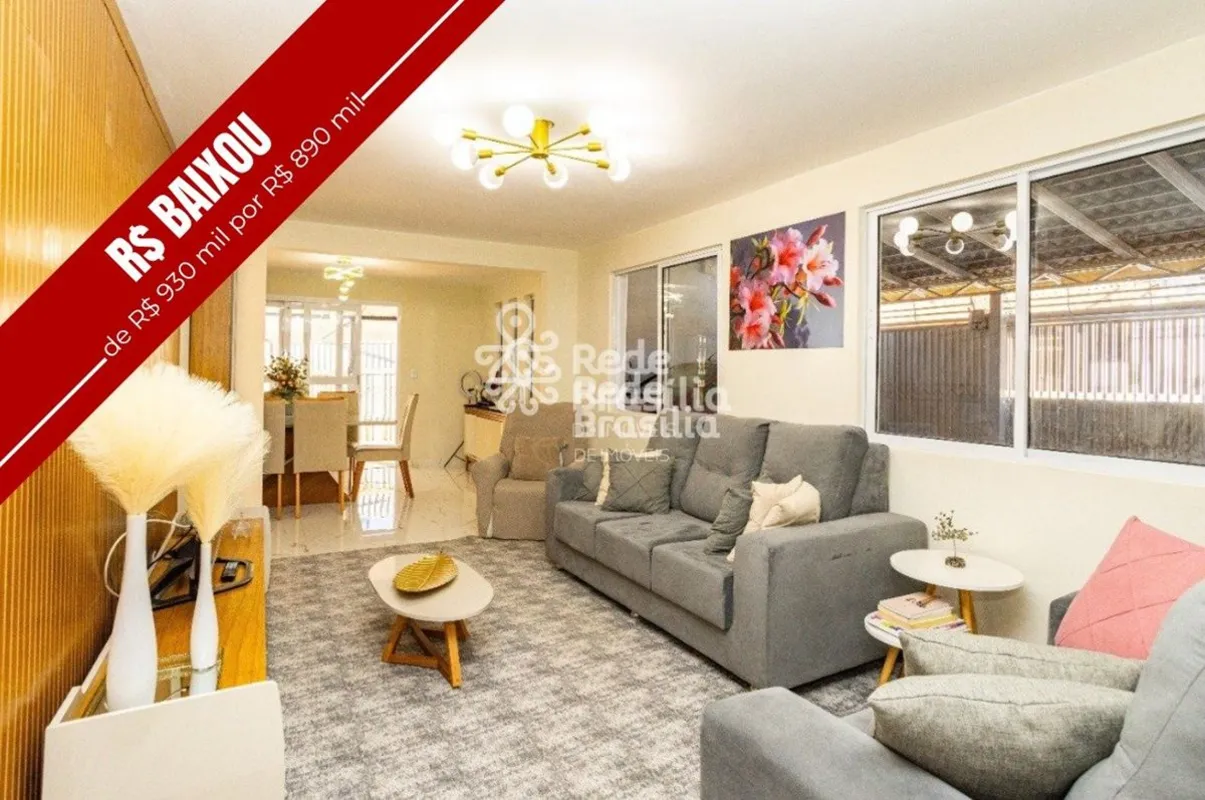 QE 15 | Casa Térrea - 2 Quartos - 1 Suíte - Esquina, Aceita Financiamento e perm...