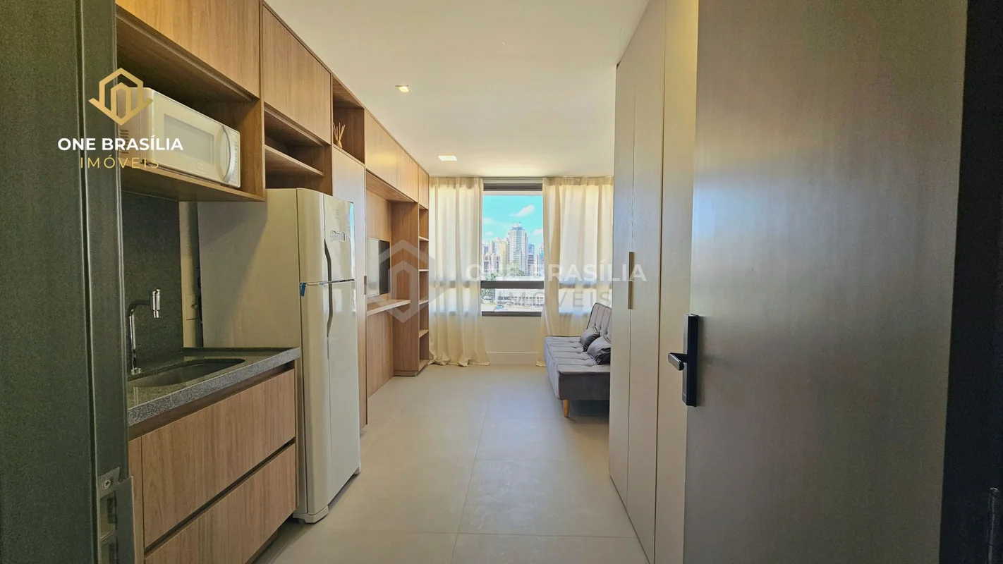 One Brasília Imóveis ALUGA com exclusividade aparamento de 1 quarto no mais novo...