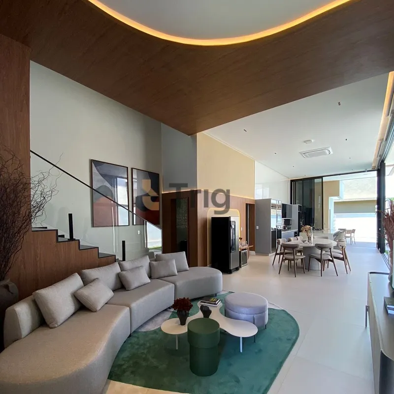Residência de alto padrão totalmente mobiliada e decorada, entregue porteira fec...
