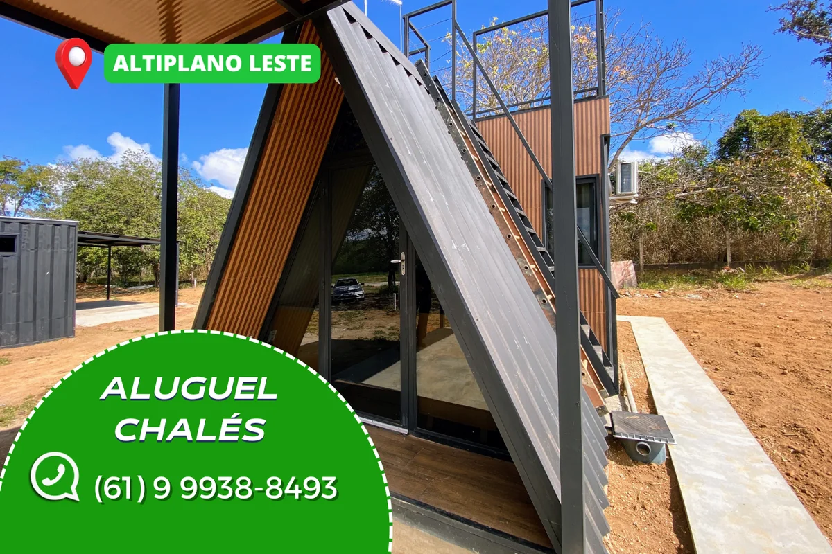CHALÉS COM MÓVEIS PLANEJADOS E AR CONDICIONADO - PRIMEIRA LOCAÇÃOCONTRATO ANUALT...