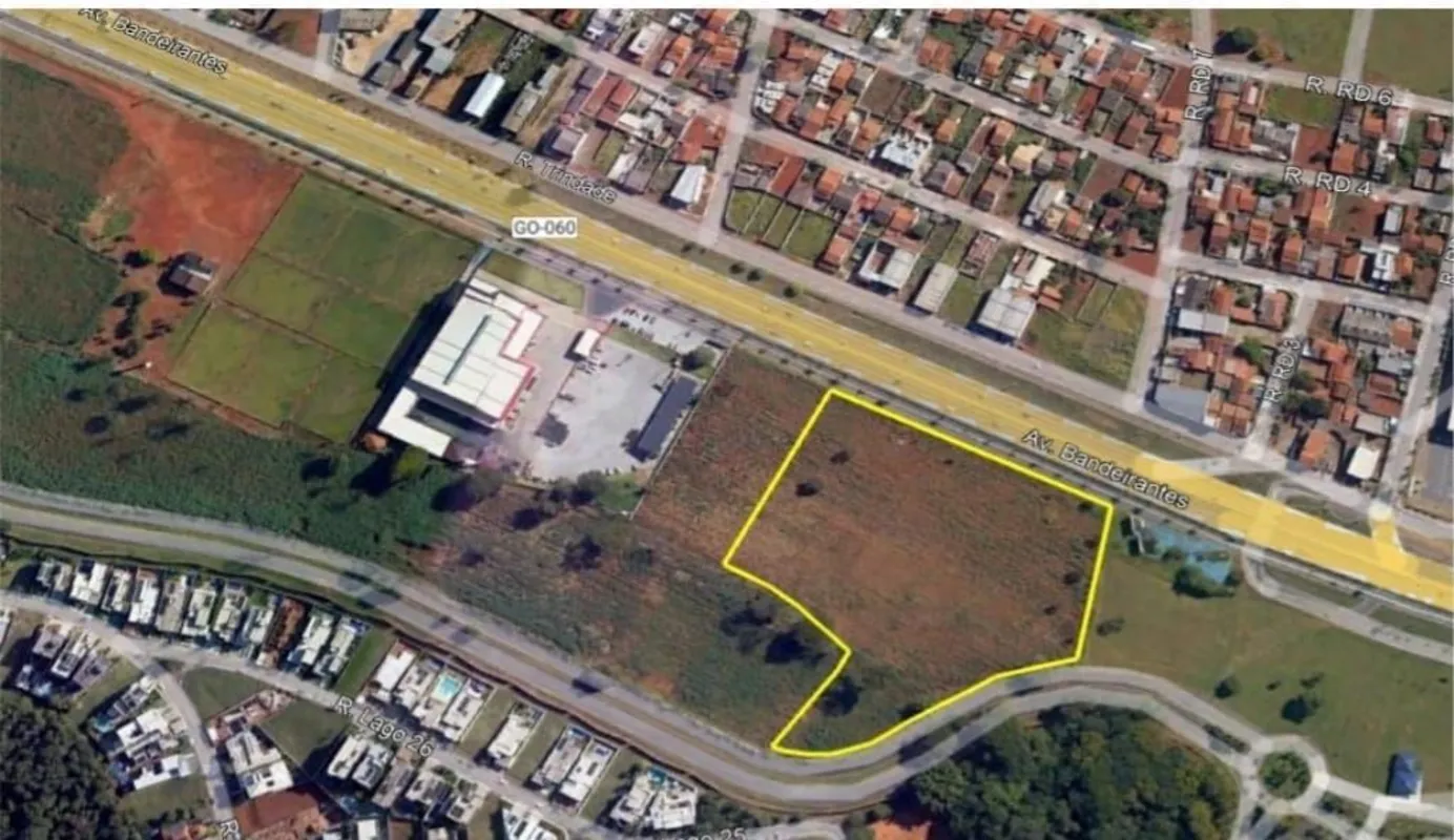 ÁREA na GO 060 - Rodovia dos Romeiros 28.350,00 m² Área para Seguimento Comercia...