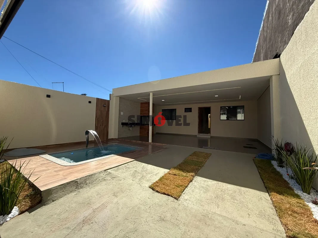 160m², 3 quartos, suíte, piscina, churrasqueira - R$ 510.000 - Aceita Financiame...