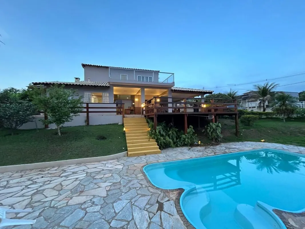 Casa Alto Padrão à Venda - Condomínio Real Ville | Corumbá IV | Alexânia - GOVal...