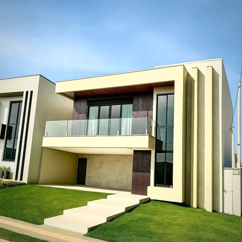 Sobrado de alto padrão no condomínio fechado JardinsCapri (FGR)-248 m2 de área c...