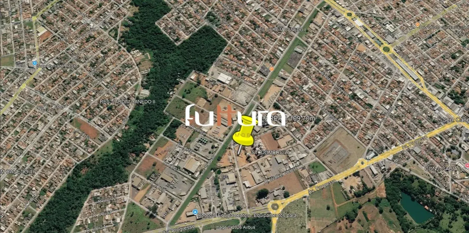 EXCELENTE LOTE COMERCIAL.NO POLO PETROQUÍMICO DE SENADOR CANEDO.LOTE 17 DA QUADR...