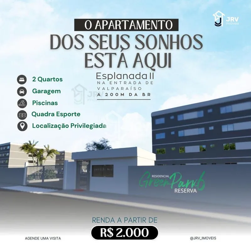 No Residencial Green Park 6 Reserva você encontra o espaço perfeito para concret...