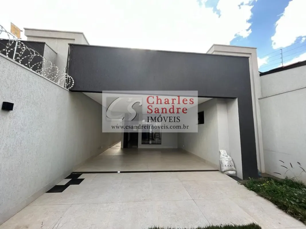  CASAS NOVAS À VENDA JARDIM ATLÂNTICO Goiânia/GO Área do terreno: 210 m² Área co...